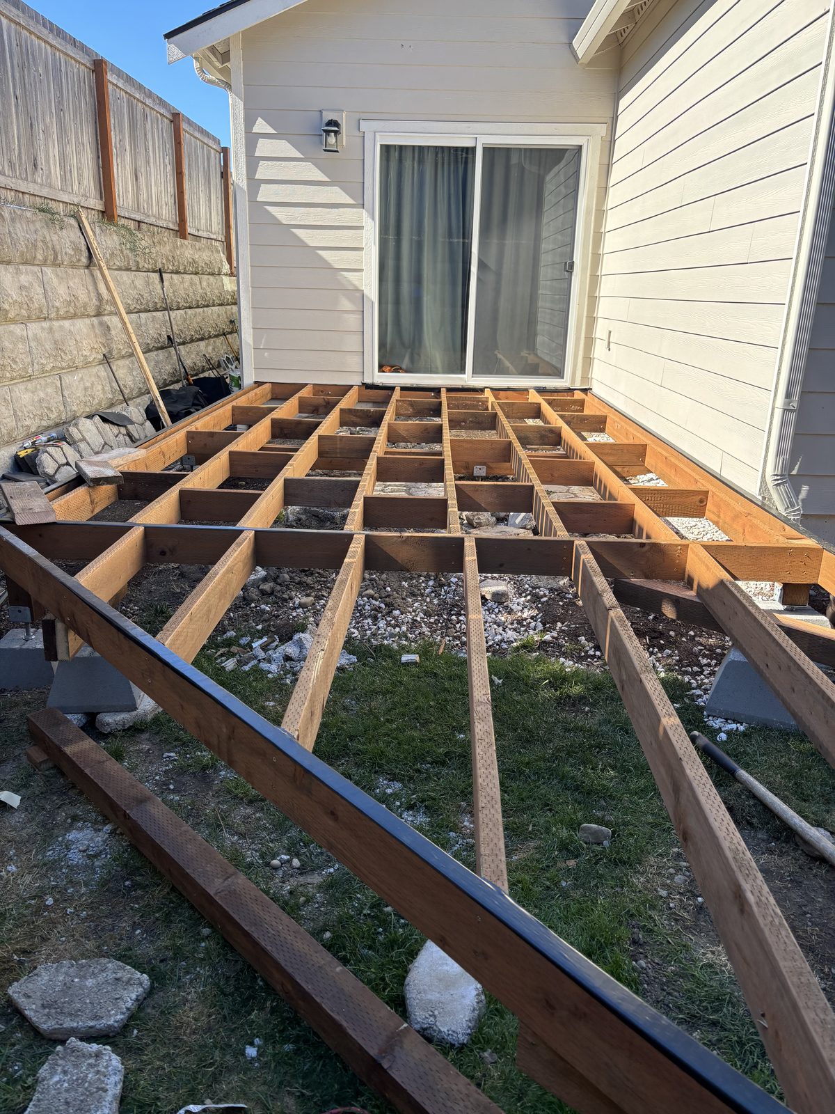Deck framing by ZNS — the structure under every build